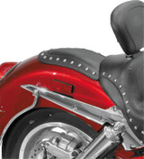 Mustang 04-09 Honda VTX1300 Fender Bib w/Studs - Black