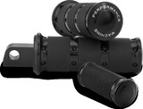 Performance Machine Footpegs XLS - Black Ano