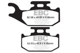 EBC 03-04 Bombardier/BRP Outlander 400 Front Right R Series Sintered Brake Pads