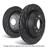 EBC Racing 09-13 Chevrolet Corvette (C6) Z06 7.0L (w/Wear Sensor) SG Series One Piece Rear Rotors