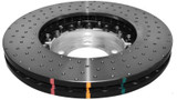 DBA 2008 Porsche Cayenne (368mm Front Rotor) Front 5000 Series Cross Drilled Rotor w/Silver Hat