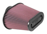 K&N Universal Air Filter 3 11/16in Flange x 8 3/4 x 5 1/2in Base x 6 3/8 x 3 3/16in Top x 7in Height