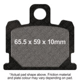 EBC 81-83 Yamaha XJ 750 Seca Front Left/Right Semi-Sintered Vee Brake Pads