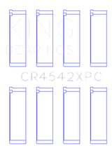 King Engine Bearings Honda K-Series pMaxKote Performance Rod Bearing Set - Size +.5mm