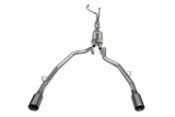 Corsa 2021-2024 Dodge Ram TRX Crew Cab Xtreme Catback Exhaust Dual Rear Gunmetal Tip