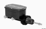 Wilwood Compact Tandem Master Cylinder - 7/8in Bore - w/Pushrod (Black)