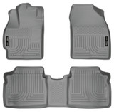 Husky Liners 10-12 Toyota Prius WeatherBeater Combo Gray Floor Liners