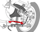 SPC Performance 08-10 Honda Accord/09-10 Acura TSX/TL Rear Adjustable Toe Arm