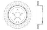 StopTech Drilled Sport Brake Rotor