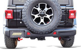 Gibson 18-22 Jeep Wrangler JL Rubicon 3.6L 2.5in Cat-Back Single Exhaust - Black Elite (Ceramic)