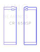 King Engine Bearings BMW N47 D20 A/N47S D20 D Sputter (Size +.25mm) Connecting Rod Bearing Set