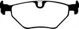 EBC 01-03 BMW 525i 2.5 (E39) Yellowstuff Rear Brake Pads