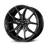 Gram Lights 57FXZ 20x9.5 +20 5x114.3 Super Dark Gunmetal and Machining Rim Edge DC Wheel