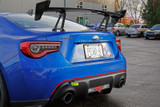 PERRIN 13-25 Subaru BRZ / 13-20 Scion FRS & Toyota 86 / 22-25 GR86 Tow Hook Kit (Rear) - Neon Yellow