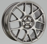BBS XR 18x8 5x112 28mm Offset 82mm Bore PFS/Clip Req Gloss Platinum Wheel