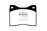 EBC 96-00 Ac Ace 5.0 Greenstuff Front Brake Pads