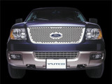 Putco 09-12 Ford F-150 (Lariat & King Ranch Only) 6pc Grille Punch Stainless Steel Grilles