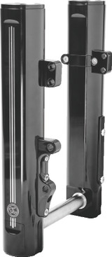 Performance Machine Dyna and M8 Softail Lower Leg Assembly 49mm - Contrast Cut