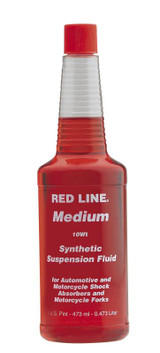 Red Line Medium 10WT Suspension Fluid - 16oz.