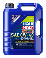LIQUI MOLY 5L Synthoil Energy A40 Motor Oil SAE 0W40