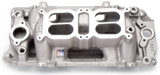 Edelbrock Manifold Dual Quad RPM Air Gap BB Chevy Oval Port