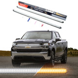 XK Glow 22In Switchback Grill Lights with Start-up Animation & Sequential Turn Signals