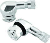 BikeMaster Valve Stem 2/Piece Pack Silver