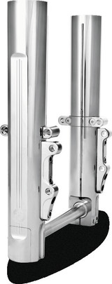 Performance Machine 00-07 FL Lower Leg Assembly - Chrome