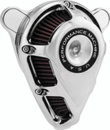 Performance Machine Jet Air Cleaner - Chrome