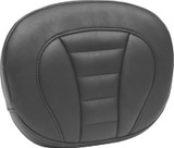 Mustang 08-21 Harley Electra Glide,Rd Glide,Rd King,Str Glide Summit Dr Backrest Blk Pearls - Black
