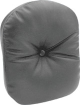 Mustang Harley Low Medallion Sissy Bar Pad Regal (7.5 inch x 9 inch) - Black