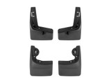 WeatherTech 22-23 Ford F-150 Lightning No Drill Front & Rear MudFlaps - Black
