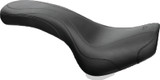 Mustang 13-17 Harley Softail Breakout Standard Touring Solo Seat Trapezoid - Black