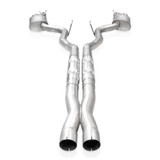 Stainless Works 2024 Mustang GT Catback Quad Tips Redline Sound X-Pipe Performance Connect Exhaust