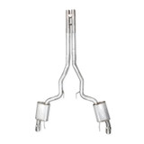 Stainless Works 2024 Mustang GT Catback Dual Tips Redline Sound H-Pipe Factory Connect Exhaust