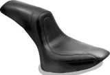 Mustang 84-06 Harley Standard Rear Tire Fastback 1PC Seat - Black