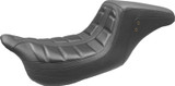 Mustang 08-21 Harley Electra Glide,Rd Glide,Rd King, Str Glide Squareback 1PC Seat - Black