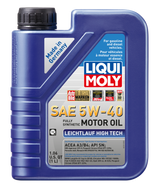 LIQUI MOLY 1L Leichtlauf (Low Friction) High Tech Motor Oil SAE 5W40