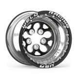 Weld Alpha-1 15x16 / 5x4.75 BP / 5in. BS Black Wheel - Black Double Beadlock