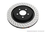 DBA 2018 Kia Stinger (320mm Front Rotor) Front 4000 Series Cross Drilled Rotor
