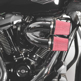 S&S Cycle 17-21 M8 Models Intake Runner Induction Kit - Chrome