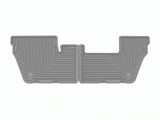 WeatherTech 21-23 Jeep Grand Cherokee L Rear Rubber Mats - Grey