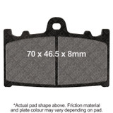 EBC 93-95 Kawasaki ZX 600 Ninja ZX6 Front Left/Right FA-SFA-X Brake Pads