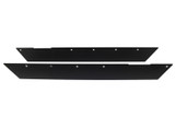 Fishbone Offroad 97-06 Jeep Wrangler TJ Steel Rock Slider W/O Tube Step - Black Textured Powdercoat