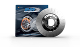 SHW 08-10 Porsche Cayenne Turbo 4.8L Right Front Smooth Lightweight Brake Rotor (958615302)