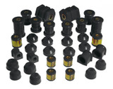 Prothane 99-00 Honda Civic Total Kit - Black