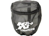 K&N PreCharger Air Filter Wrap Black Universal 4in. Height 4in. Inside Diameter