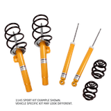 Koni 1145 Sport Kit 02-08 Audi A4 Quattro 4cyl Sedan