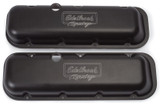 Edelbrock Valve Cover Victor Series Chevrolet 1965 and Later 396-502 V8 Low Black