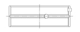 ACL Acura D16A1 / 97-01 Honda H22A4 / 98+ F23A Standard Size High Performance Main Bearing Set